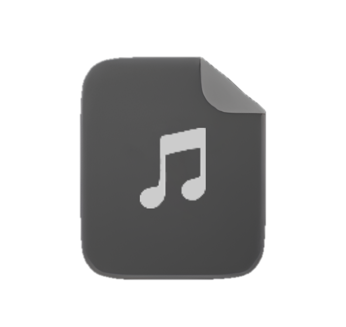 Audio file icon