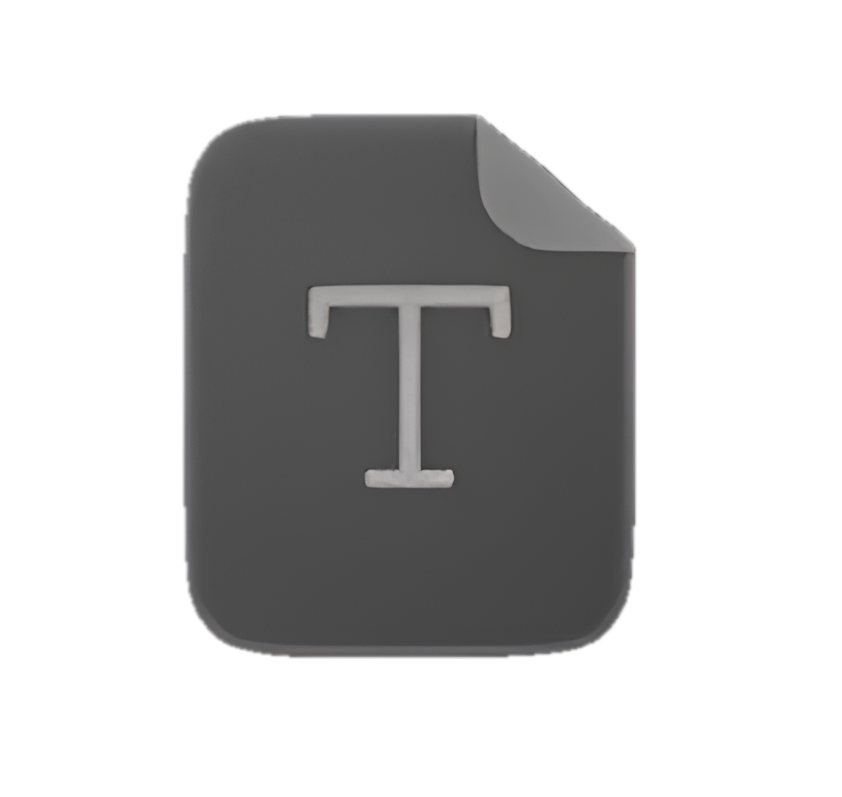 Text file icon